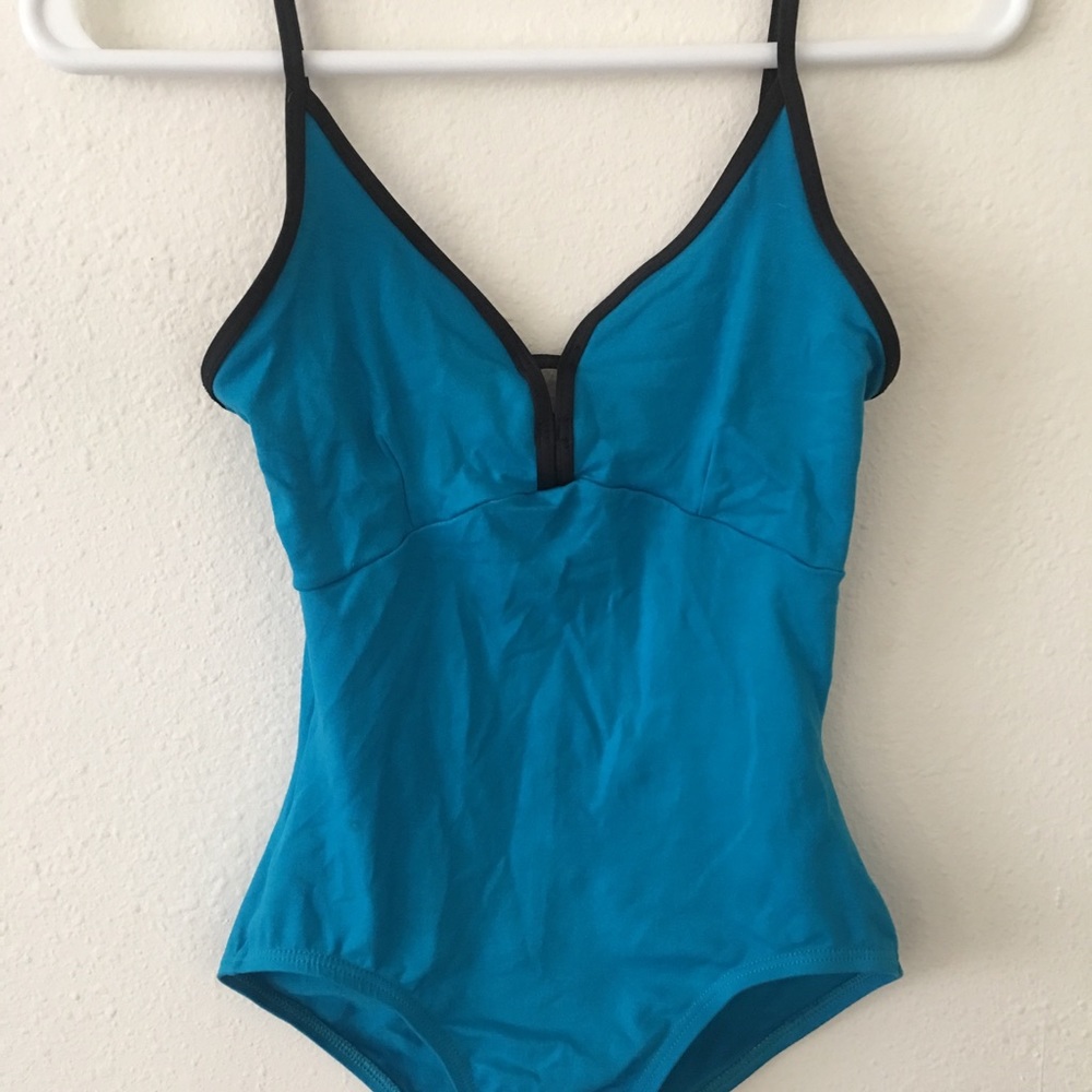 Beautiful blue leotard